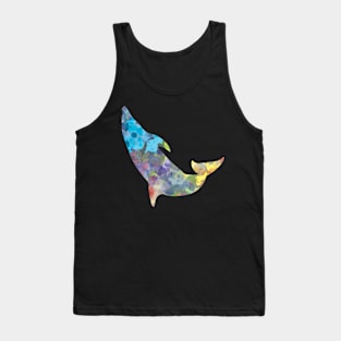 Cool Dolphin Sea Fabe Colourful T-shirt Tank Top